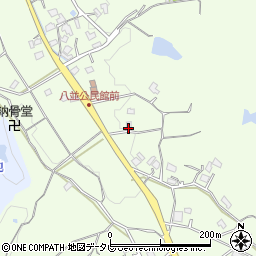 福岡県福津市八並673周辺の地図