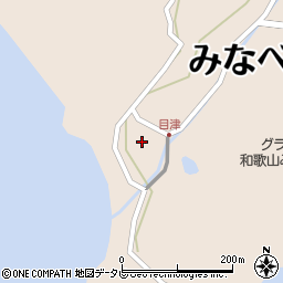 和歌山県日高郡みなべ町山内334周辺の地図