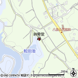 福岡県福津市八並527周辺の地図