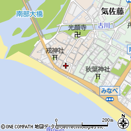 和歌山県日高郡みなべ町山内1404周辺の地図