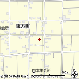 東方中央公園周辺の地図