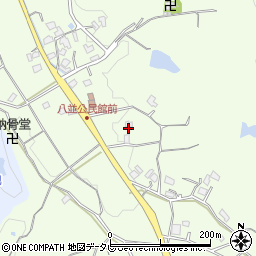 福岡県福津市八並673-3周辺の地図