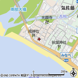 和歌山県日高郡みなべ町山内1410周辺の地図