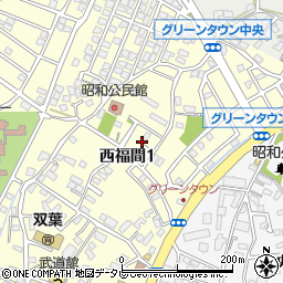 〒811-3219 福岡県福津市西福間の地図