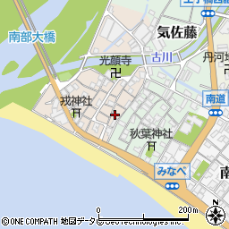 和歌山県日高郡みなべ町山内1394周辺の地図
