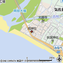 和歌山県日高郡みなべ町山内1466周辺の地図