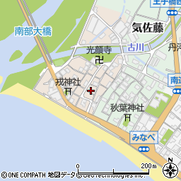 和歌山県日高郡みなべ町山内1417周辺の地図