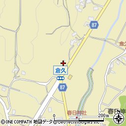 福岡県宮若市倉久1908-3周辺の地図