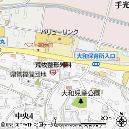 みらい薬局福津店周辺の地図