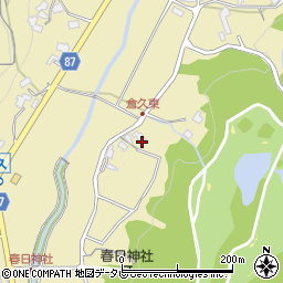 福岡県宮若市倉久130周辺の地図