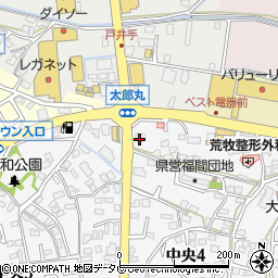 ピザクック・福津店周辺の地図