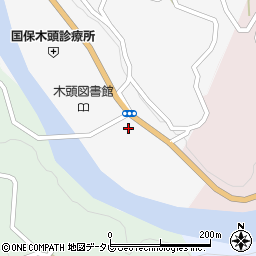 徳島県那賀郡那賀町木頭和無田マツギ周辺の地図