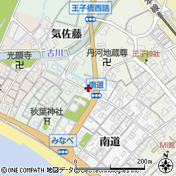 和歌山県日高郡みなべ町南道28周辺の地図