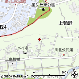 福岡県直方市上頓野4883周辺の地図