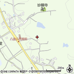 福岡県福津市八並669周辺の地図