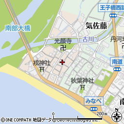 和歌山県日高郡みなべ町山内1428周辺の地図