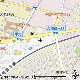 九州三菱宗像店・クリーンカー宗像周辺の地図