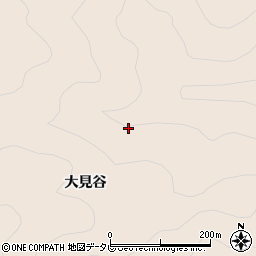 徳島県那賀町（那賀郡）川俣（クボ）周辺の地図