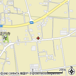 愛媛県伊予市上三谷甲-821周辺の地図