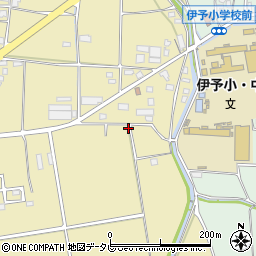 愛媛県伊予市上三谷甲-1768周辺の地図