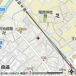 和歌山県日高郡みなべ町北道109周辺の地図