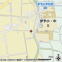 愛媛県伊予市上三谷甲-1888周辺の地図