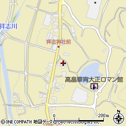 愛媛県東温市下林127周辺の地図
