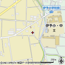 愛媛県伊予市上三谷甲-1868周辺の地図