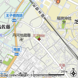 和歌山県日高郡みなべ町北道84周辺の地図