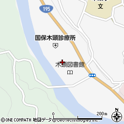 那賀町役場　太布庵周辺の地図
