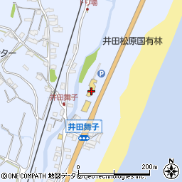 「道の駅」紀宝町ウミガメ公園公衆トイレ周辺の地図