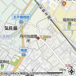 和歌山県日高郡みなべ町北道47周辺の地図