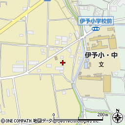 愛媛県伊予市上三谷甲-1870周辺の地図