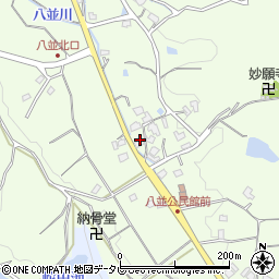福岡県福津市八並690周辺の地図