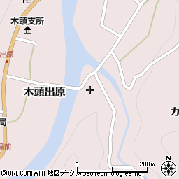 徳島県那賀郡那賀町木頭出原スガズ周辺の地図