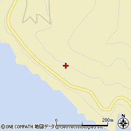 本川大杉線周辺の地図