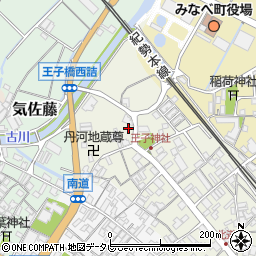 和歌山県日高郡みなべ町北道48-1周辺の地図