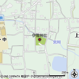 伊豫神社周辺の地図