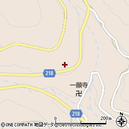 和歌山県田辺市中辺路町西谷572-2周辺の地図