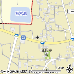 愛媛県伊予市上三谷甲-1111周辺の地図
