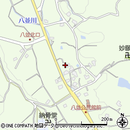 福岡県福津市八並775周辺の地図