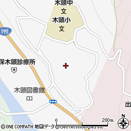 徳島県那賀郡那賀町木頭和無田ヒガシダイラ40-3周辺の地図