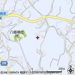 和歌山県田辺市中芳養727周辺の地図