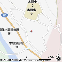 徳島県那賀郡那賀町木頭和無田ナカスジ25周辺の地図