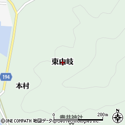 徳島県海部郡美波町東由岐周辺の地図