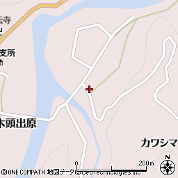 徳島県那賀郡那賀町木頭出原モリニシ53周辺の地図