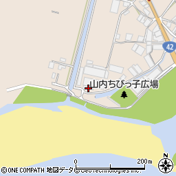 和歌山県日高郡みなべ町山内1171周辺の地図