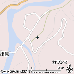 徳島県那賀郡那賀町木頭出原モリニシ周辺の地図