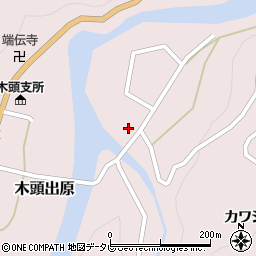 徳島県那賀郡那賀町木頭出原モリニシ48周辺の地図