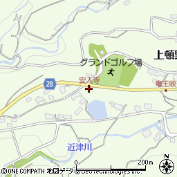 安入寺周辺の地図